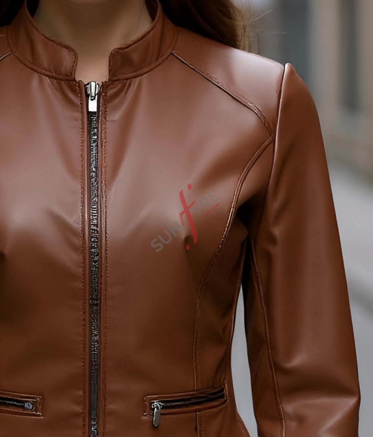 Original Racer Leather Jacket For Women