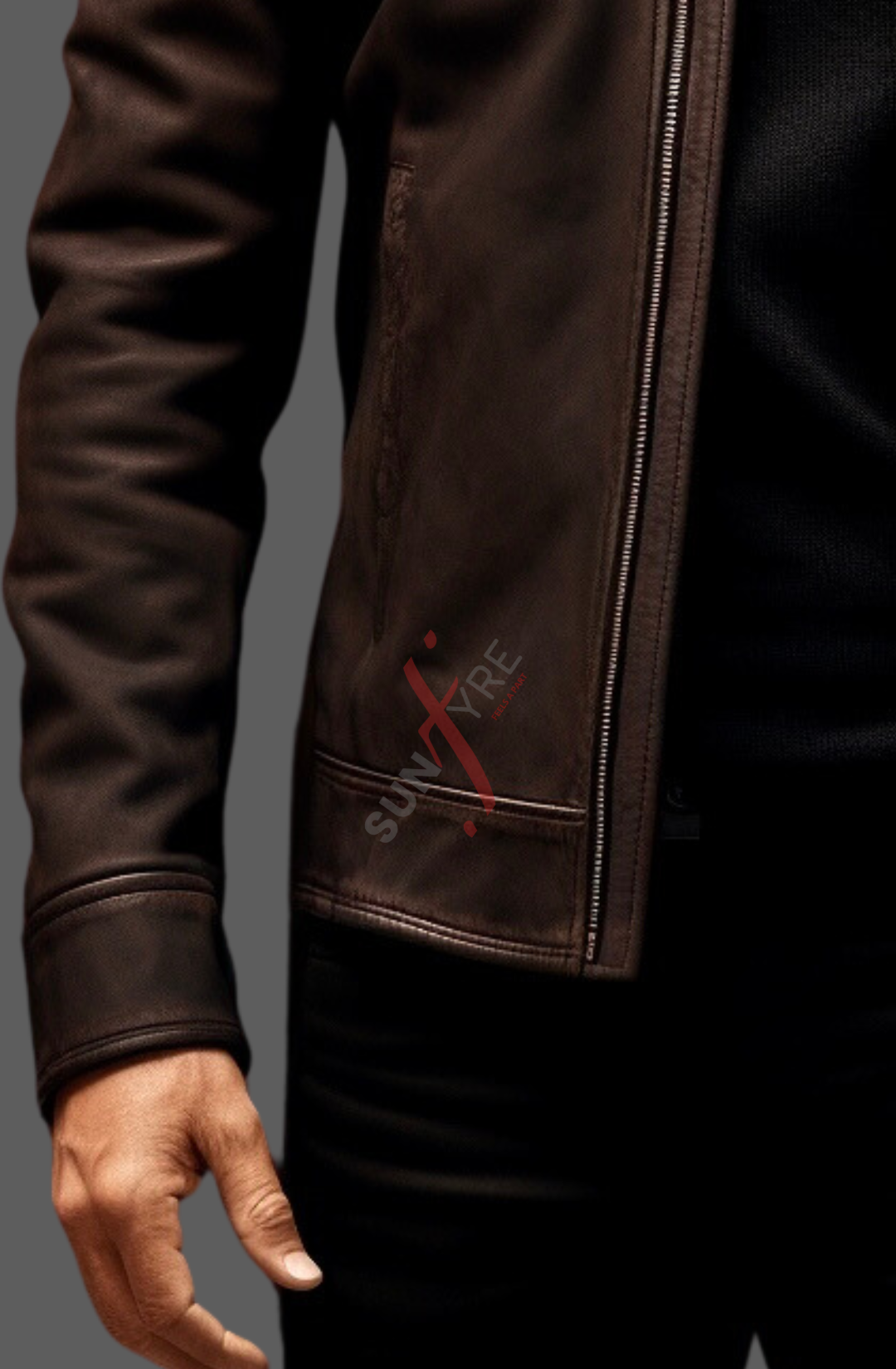 Brown Iconic Leather Jacket