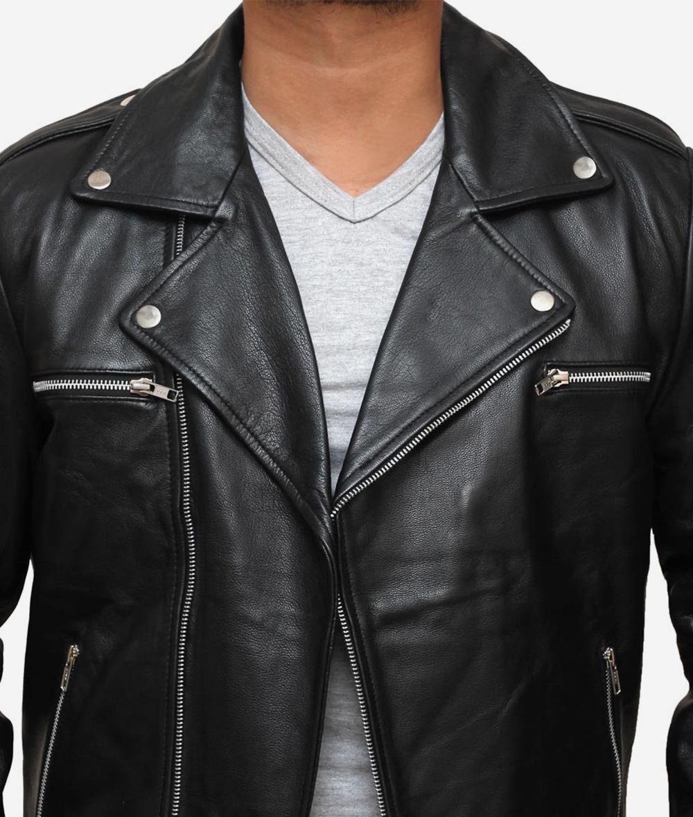Motorcycle Leather Jacket For Men