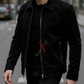 Conor Nubuk Black Leather Jacket For Men (SF531)