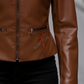 Racer Leather Jacket For Women