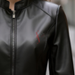 Black Leather Jacket for Women in Real Sheepskin