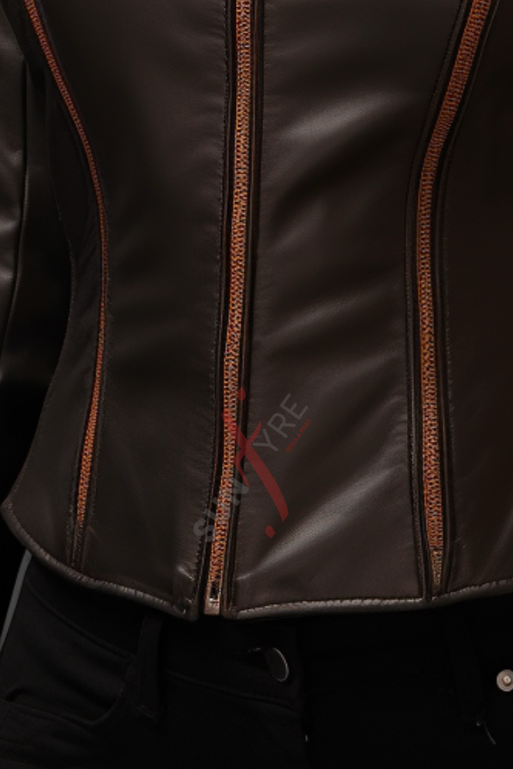 Biker Leather Jacket For Women