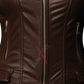 Real Sheepskin Brown Leather Jacket For Women