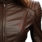  Biker Leather Jacket For Women