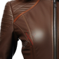  Cafe Racer Leather Jacket For Women