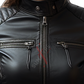 Dodge Black Leather Jacket For Women