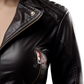 Black Leather Jacket For Women