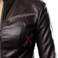 Brown Sheepskin Leather Jacket For Women