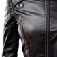 Biker Black Leather Jacket for Women