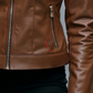 Racer Leather Jacket For Women