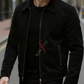 Conor Nubuk Black Leather Jacket For Men (SF531)