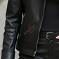 Black Sheepskin Leather Jacket 