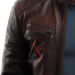 Brown Leather Jacket For Men