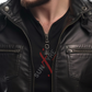 Real Lambskin  Leather Jacket For Men