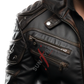 BOMBER Leather Jacket For Men