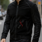 Ethan Black Bomber Leather Jacket For Men (SF540)