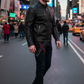Austin Black Cafe Racer Leather Jacket For Men (SF118)