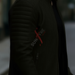 Aaron Nubuck Black Racer Leather Jacket For Men (SF561)