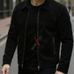 Conor Nubuk Black Leather Jacket For Men (SF531)