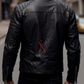 Cafe Racer Vintage style Brown Distressed Leather Jacket For Men (SF579)