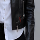 Biker Black Leather Jacket for Women