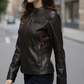  Dark Brown Leather Jacket 