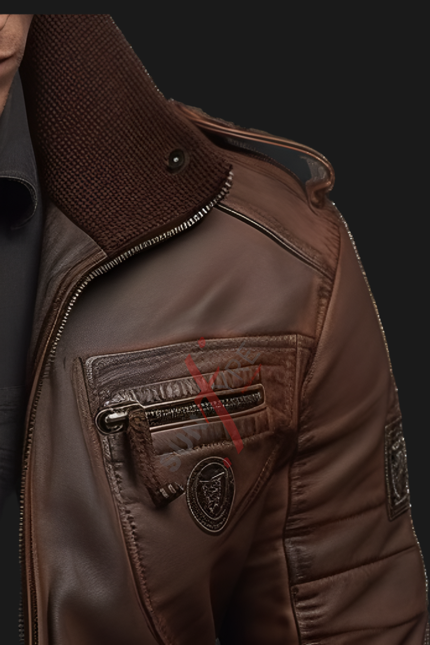 Original bomber leather jacket 