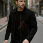 Conor Nubuk Black Leather Jacket For Men (SF531)