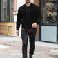 Daniel Nubuk Black Bomber Leather Jacket For Men (SF620)