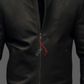 Matt Black Cafe Racer Leather Jacket For Men Sheepskin (SF624)