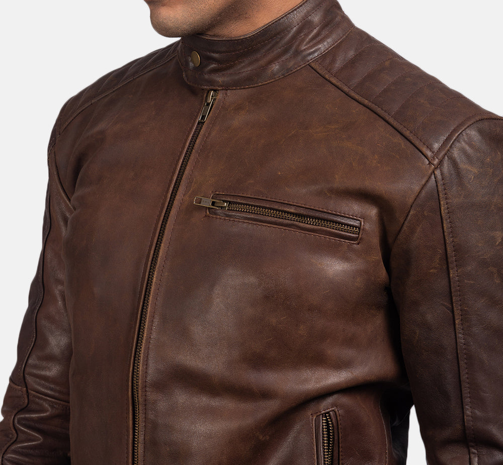 Original Sheepskin Brown Iconic Leather Jacket