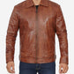 Brown Leather Jacket For Men