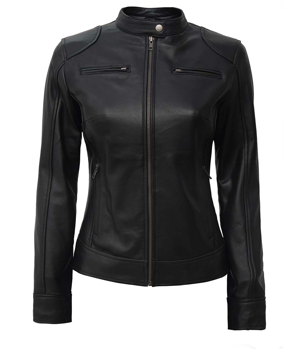  Black Leather Jacket For Women