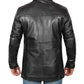 Black Leather Coat For Men