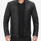  Cafe Racer Leather Jacket For Men